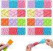 8 Pack Sensory Toys for Kids with Autism, Fidget Toys Adults Calming, Sensory Stickers for Anxiety Relief Items