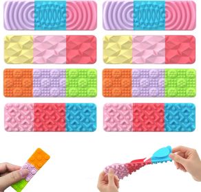 8 Pack Sensory Toys for Kids with Autism, Fidget Toys Adults Calming, Sensory Stickers for Anxiety Relief Items