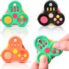 Fidget Toys for Adults,3PCS Fidget Pad Easter Basket Stuffers for Boys Girls,Sensory Toys Stress Relief Cube Clicker Controller