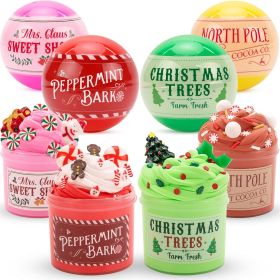 Christmas Stocking Stuffers - Slime for Kids - 4 Pack Slime Balls - Toys Slime Kit Xmas Gifts for Classroom Rewards Teens Girls Boys 4 5 6 7 8 9 10 11