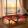 36" x 30" Elevated Cooling Summer Dog Cot Pet Bed With Mesh Ventilation