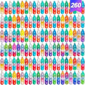 260 PCS Pop Keychain Bulk Party Favors
