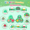 Fidget Toys for Adults,3PCS Fidget Pad Easter Basket Stuffers for Boys Girls,Sensory Toys Stress Relief Cube Clicker Controller