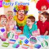 108 PCS Pop Fidget Keychain It Mini Fidget Toys Bulk Party Favors for Kids 4-8