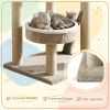 Cat Tree with Plush Perches, Indoor Cats, Comfy, 51"