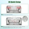 2 pcs Dual-Door Humane Rat Trap - Continuous Mouse Catching, Heavy-Duty Galvanized Iron Construction - Safe for Pets & Kids, Indoor/Outdoor Use