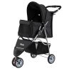 3 Wheel Pet Stroller for Small Dogs Cats up to 33 LBS