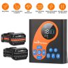 2 In 1 Wireless Dog Fence System with 1/2 Training Collars(Options) Invisible Dog Fence IP68 Waterproof with 722FT Adjustable Range Beep Vibration Sta