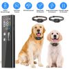 2-in-1 Dog Shock and Bark Collar Dog Training Collar with Remote 1/2/3 Collars(Options) Rechargeable IP68 Waterproof with 3 Channels for Medium and Sm