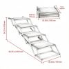 Pet Stairs with Adjustable Height for Outdoor